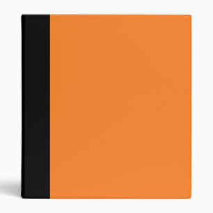 Classeur noir et orange
