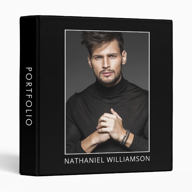 Classeur noir pour modèle Pro et porte-pièce Actor (Devant/Côté)