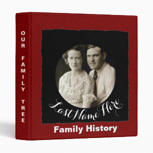 Classeur Noir rouge de photo faite sur commande de