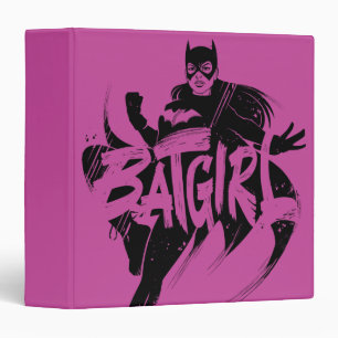 Classeur Nom du pinceau encre Batgirl