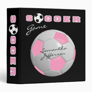 Classeur Nom du rose   do-it-yourself du jeu de football  