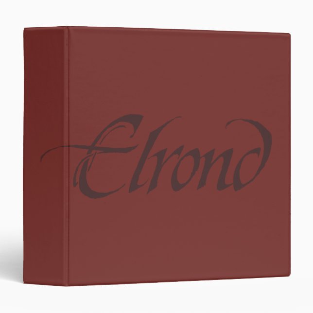 Classeur Nom ELROND™ Solide (Devant/Côté)