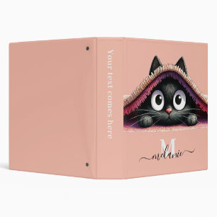 Classeur Nom en écriture manuscrite du kit Peek-a-Boo