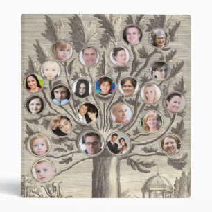 Classeur Nos photos grandissantes d'arbre généalogique de