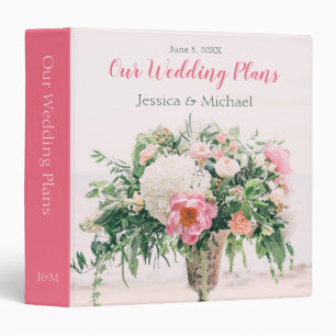 Classeur Nos plans Mariages, do-it-yourself Noms Date Info,