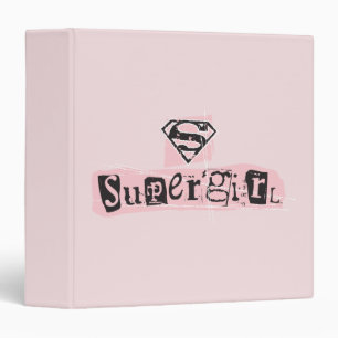 Classeur Note de rançon du logo Supergirl