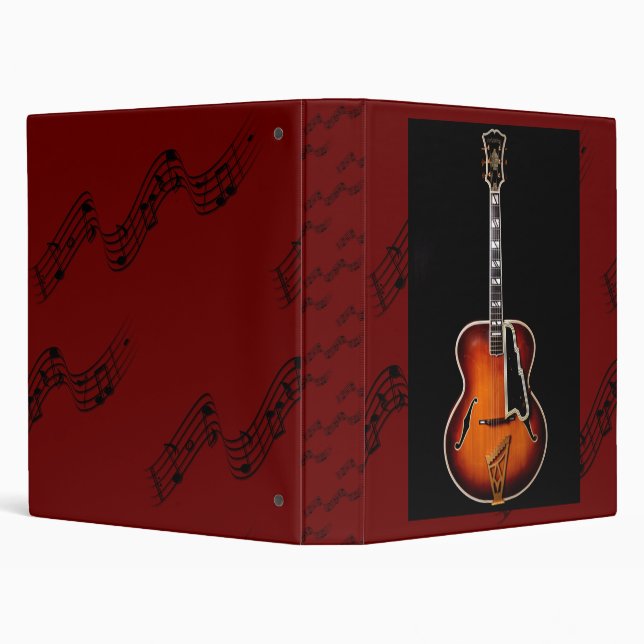Classeur "Notes de guitare" (Arrière-plan)