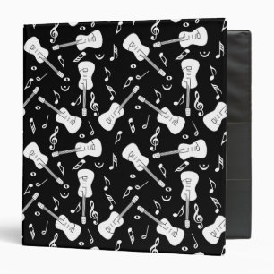Classeur Notes musicales de Guitare Lines