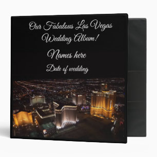 Classeur Notre Album Mariage Las Vegas