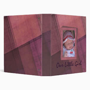 Classeur "Notre album photos de petite fille "