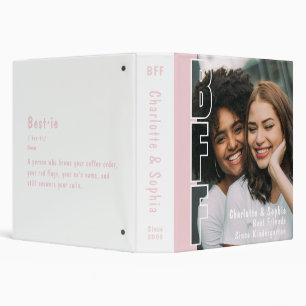 Classeur Notre histoire Album scrapbook BFF rose pour toujo