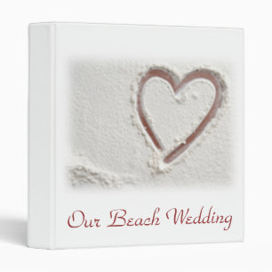 Classeur Notre mariage sur la plage