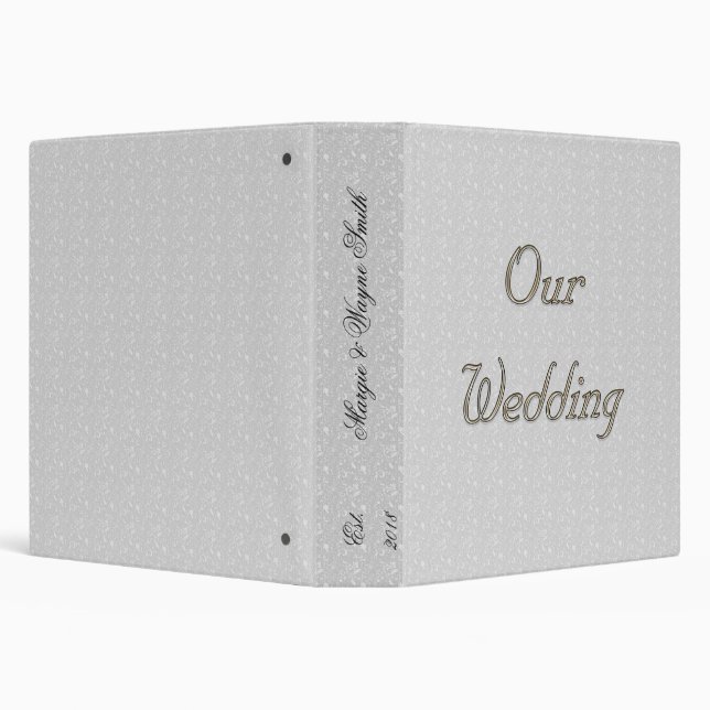 CLASSEUR NOTRE MODÈLE D'ALBUM PHOTOS DE MARIAGE (Arrière-plan)