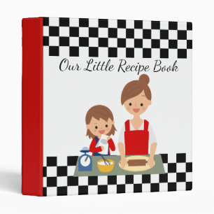 Classeur Notre petite recette Livre Mère et Baking enfant