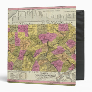 Classeur Nouvelle Carte De Pennsylvanie 2