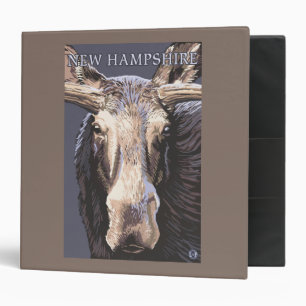 Classeur Nouvelle de HampshireMoose fin