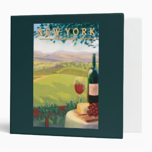 Classeur Nouvelle scène de pays de YorkWine