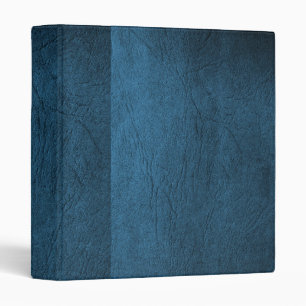 Classeur Nuances de classeur/d'album de cuir de bleu-Faux