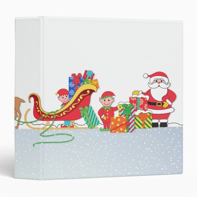 Classeur Nuit avant Noël (Devant/Côté)