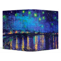 Nuit étoilée sur le Rhône Van Gogh Art