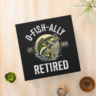 Classeur O-Fish-Ally Retraité 2026 Pêcheur Pêche