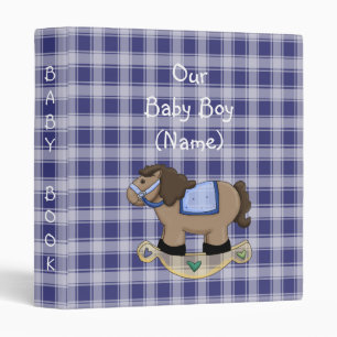Classeur occidental d'album de livre de bébé de