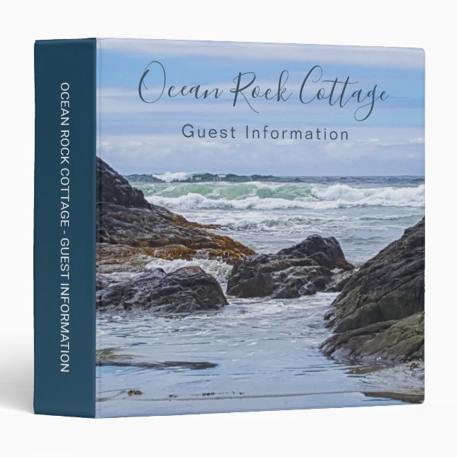 Classeur Ocean Rock Beach House Location de vacances Inform (Devant/Côté)