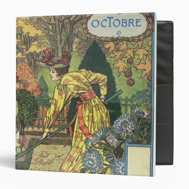 Classeur Octobre (Devant/Intérieur)