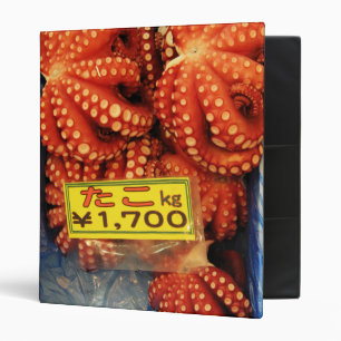 Classeur Octopus Tako た こ marché de poisson Tsukiji, Tokyo,