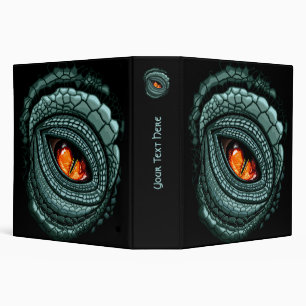 Classeur Œil de prédateur reptile primal