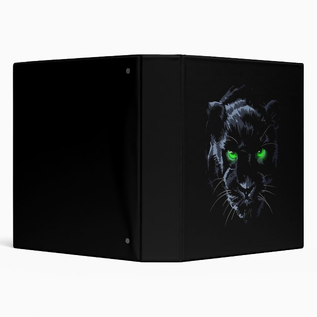 Classeur Oeil vert panthère (Arrière-plan)