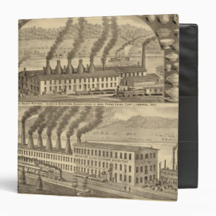 Classeur Ohio Valley Pottery, Laughlin Brothers