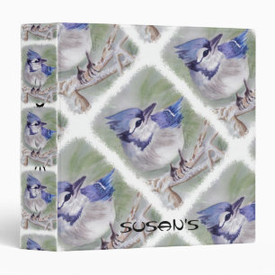 CLASSEUR OISEAU BLEU DE PARADIS