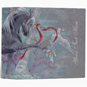 Classeur - oiseau de neige de licorne