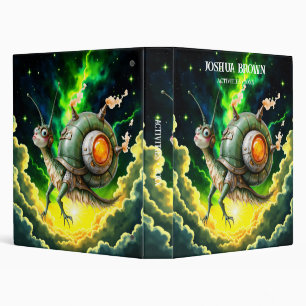 Classeur Oiseau-limace Steampunk Cosmique – Créature de Rêv