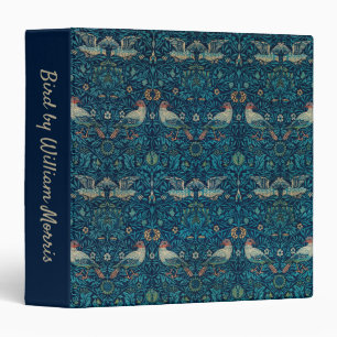 Classeur Oiseau par William Morris, textile artistique de j