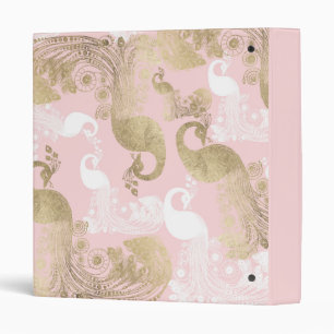 Classeur Oiseau royal rose