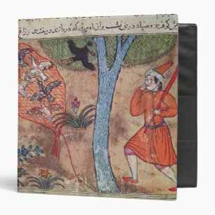 Classeur Oiseaux de chasse, 'du livre de Kalila et