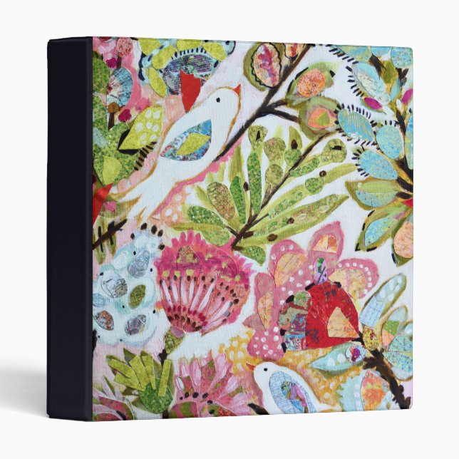 Classeur Oiseaux en papier II (Devant/Côté)