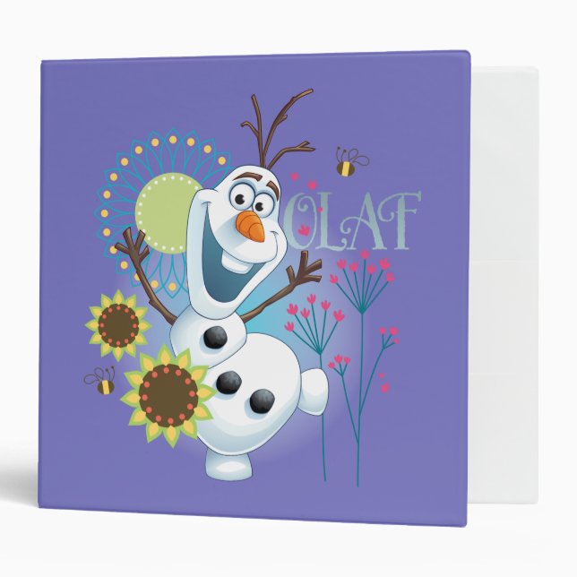 Classeur Olaf | C'est un jour parfait (Devant/intérieur)