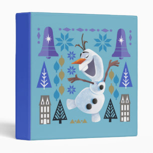 Classeur Olaf   Magie de la neige