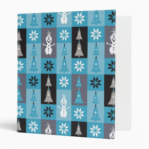 Classeur Olaf Que les fêtes commencent à Motif