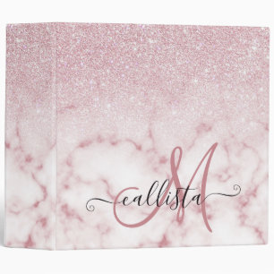 Classeur Ombre de marbre de marbre rose rose brillant