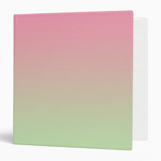 Classeur Ombre rose et vert
