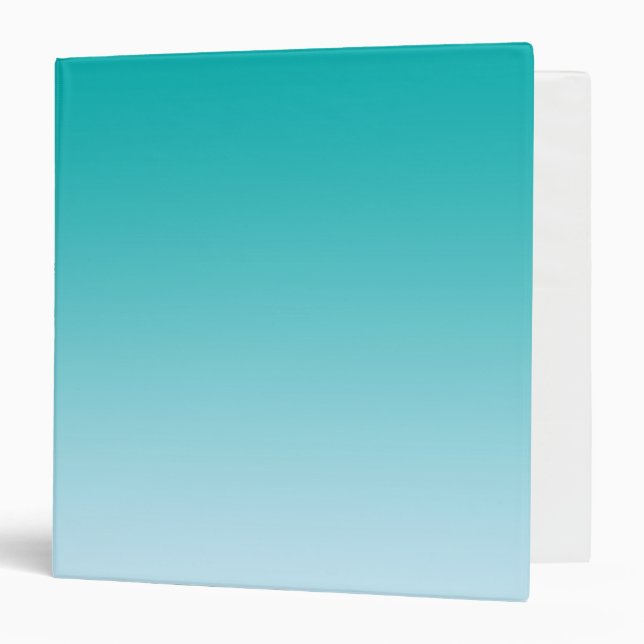 Classeur Ombre turquoise (Devant/Intérieur)