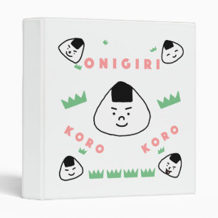 Classeur Onigiri Koro Koro (les boules de riz roulantes)