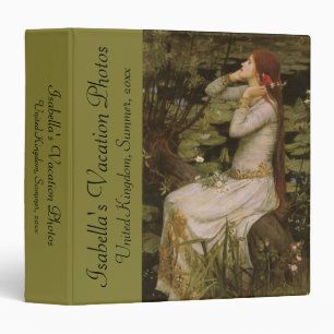 Classeur Ophelia au bord de l'étang par John William Waterh