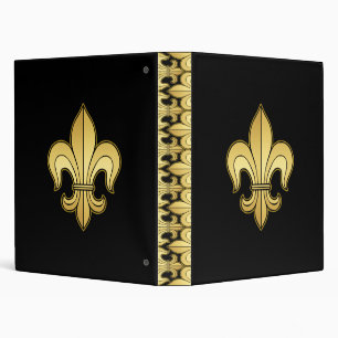 Classeur Or Fleur de lis