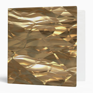Classeur Or, or, or ! - Motif élégant d'or