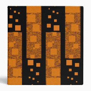 Classeur Orange alerte float abstrait Halloween boîte noire